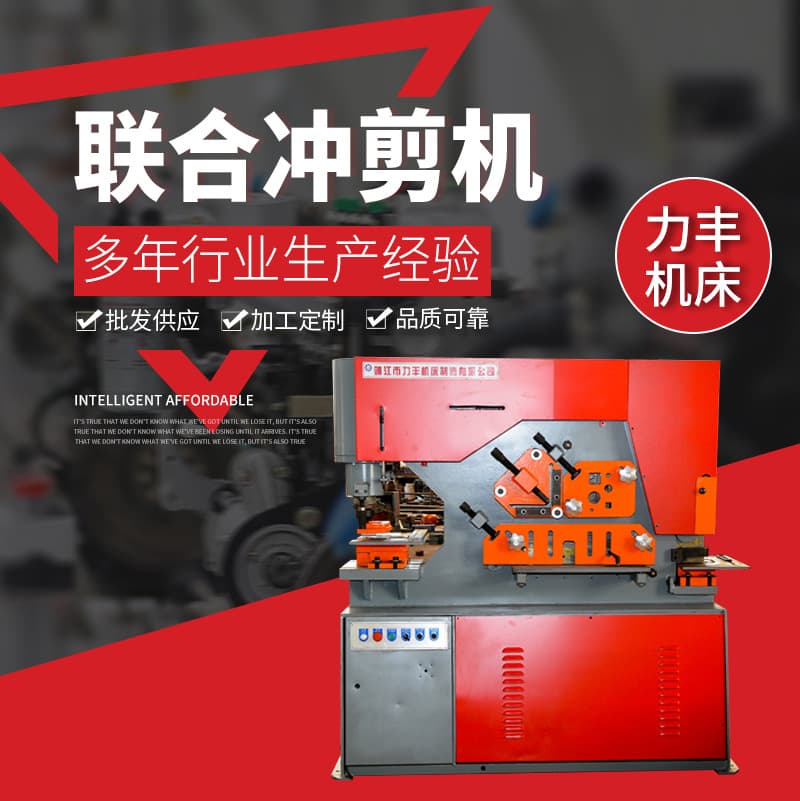 Combined Punching and Shearing Machine Manufacturer Multi-Specification Punching and Shearing Machine Multifunctional Hydraulic Combined Punching and Shearing Machine CNC Bending Punching Machine