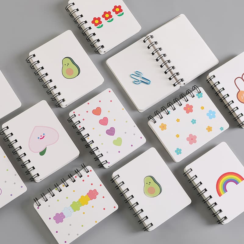 Office Culture Wire-bound Notebooks/diaries Lined Pages Colored Covers