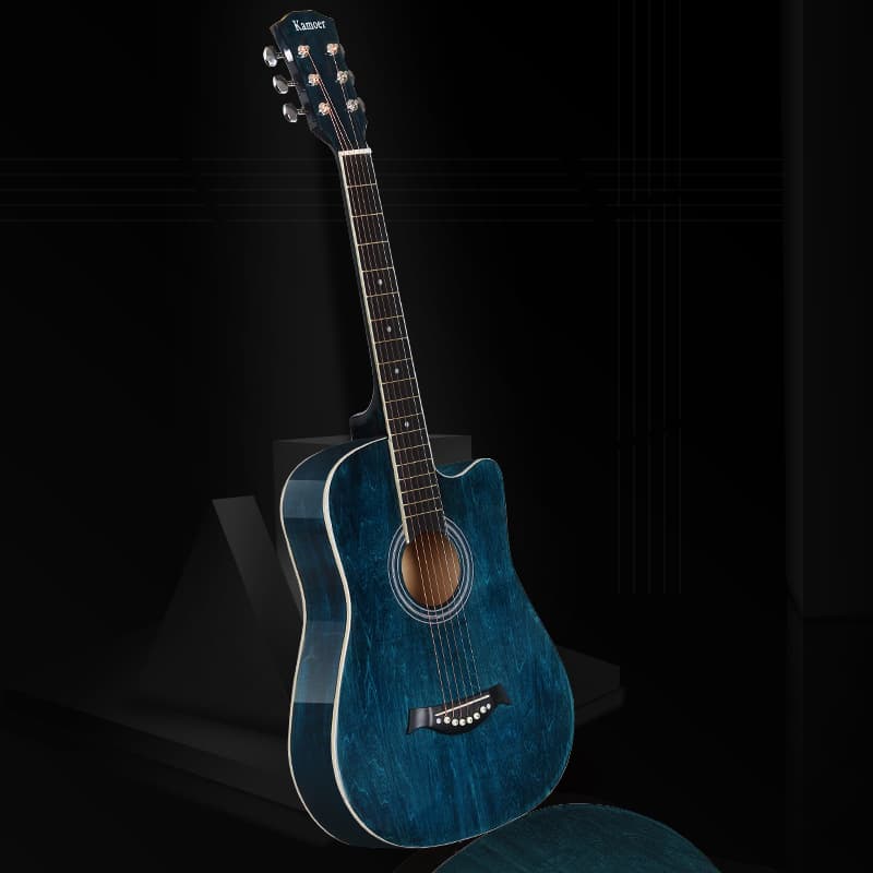 38-inch Glossy Finish Beginner Acoustic Guitar Practice Guitar Folk Guitar Wood Guitar Factory Direct Drop Shipping Supported