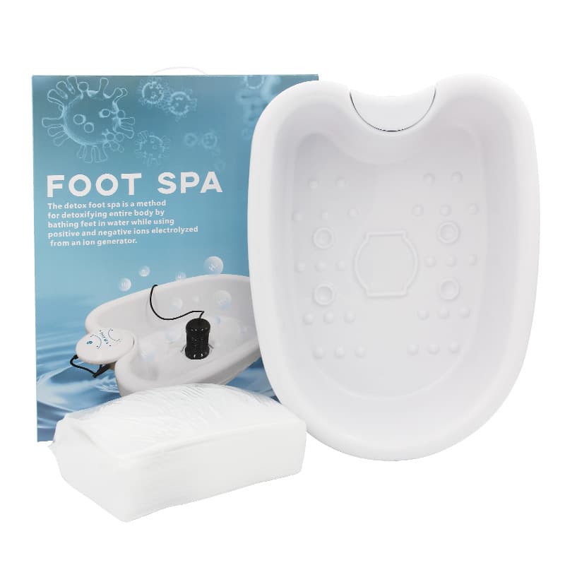 Hydrogen Foot Detox Machine Foot Bath Tub Ion Foot Soaking Machine Mini Ion Foot Therapy Instrument