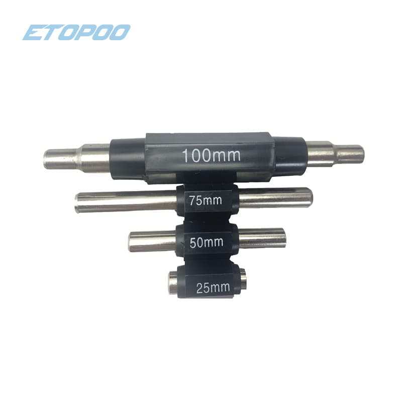 Outside Micrometer Calibration Gauge Rod Calibration Rod Zero Setting Gauge Rod 25 50 75 100mm Micrometer