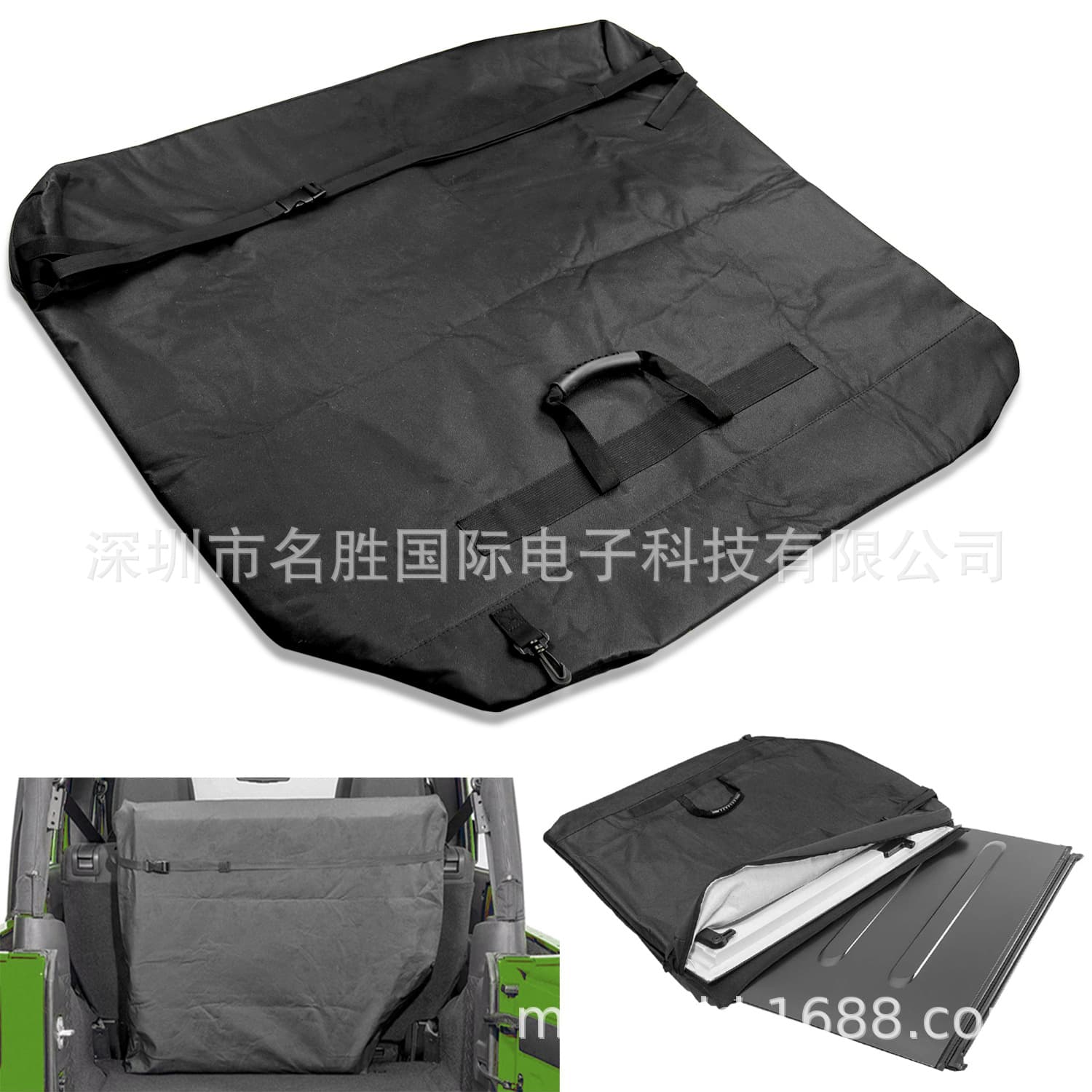 Freedom Panel Hard Top Storage Bag with Handle for Jeep Wrangler JK JL from 2007 to 2020