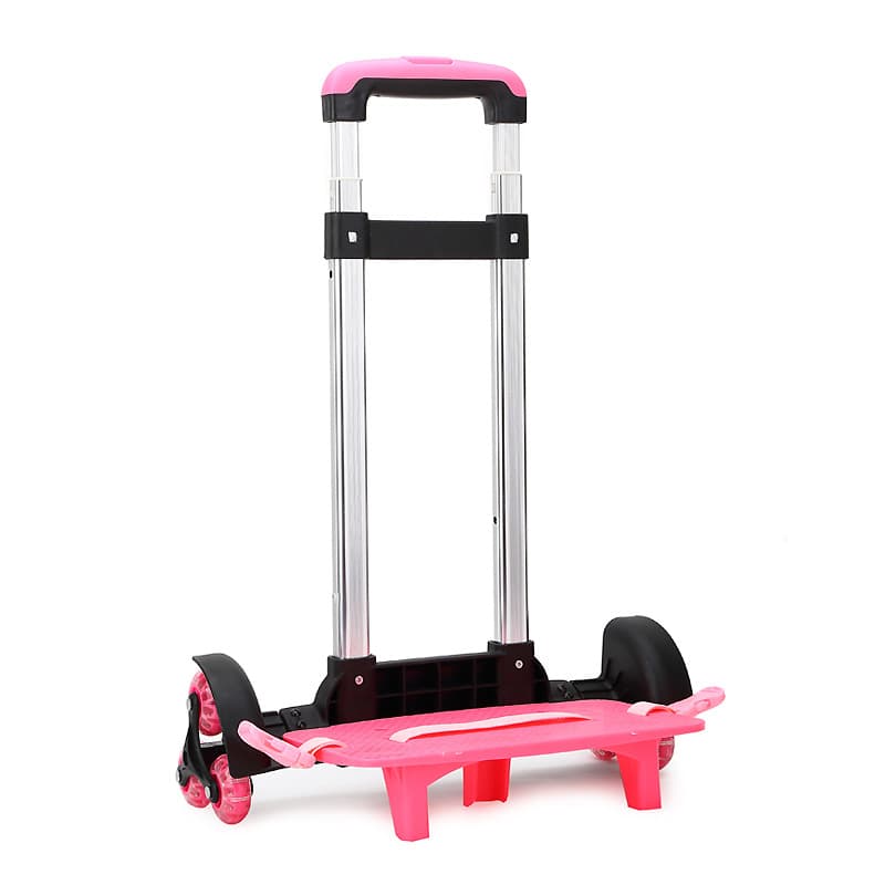 Aluminum Alloy Detachable Rod Car Shoulder Bag Rod Rack Accessories Three-wheel Stair Climbing Rack Primary School Students