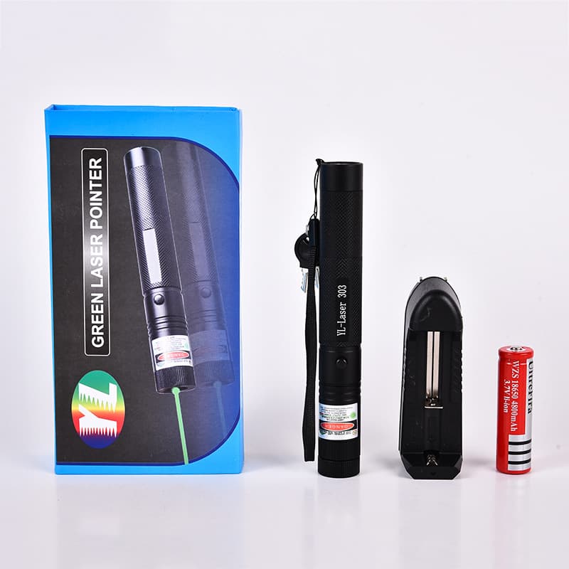 Wholesale Rechargeable Green Laser Pointer Flashlight Outdoor 303 Green Starry Sky Laser Pen