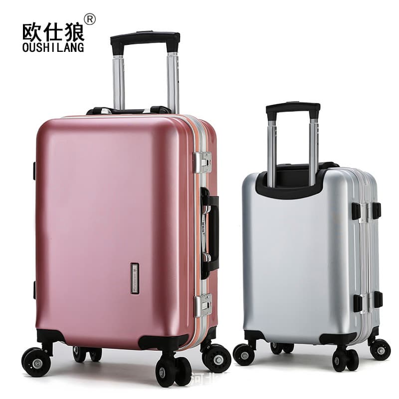 Factory Wholesale LOGO Luggage 20-Inch Carry-On Suitcase Spinner Wheel Trolley 24-Inch Password Travel Case