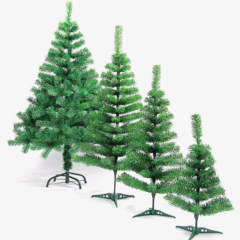 Christmas tree 1.8m 1.5m 1.2m green Christmas tree bare tree 30/60/90/180CM Christmas wholesale