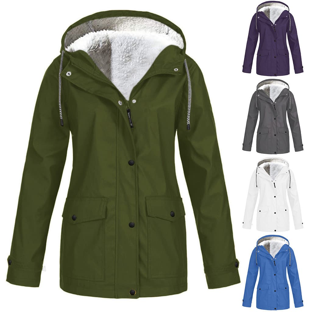 2020 Amazon eBay Best-Seller European and American Autumn/Winter Fleece Jacket Outdoor Mountaineering Hooded Coat Top