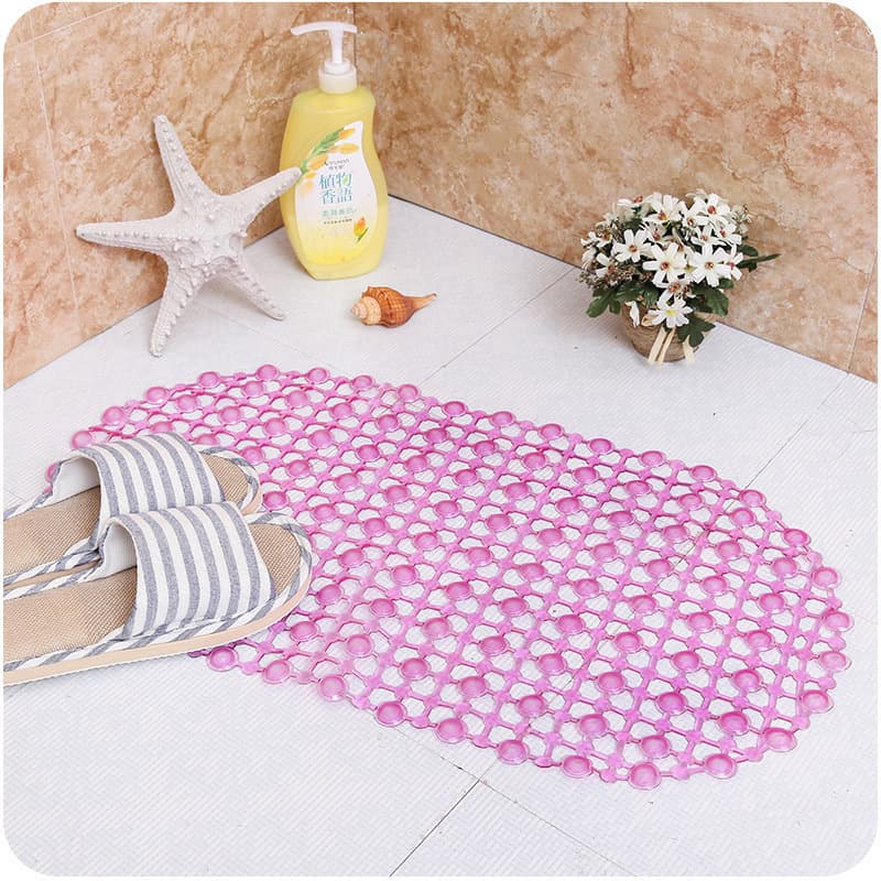 Bathtub anti-slip mats, eco-friendly silicone bath pads, suction cup non-slip children's foot mats, mildew-resistant shower mats