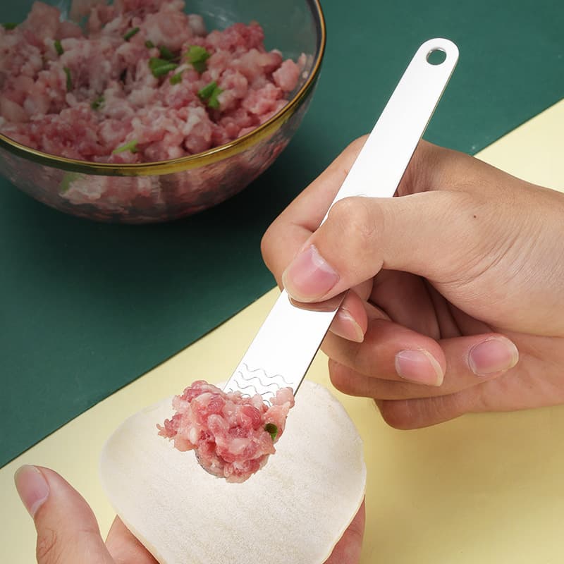 304 stainless steel filling spoon bag chaos tool dumpling shovel filling pick scoop filling spoon dumpling artifact dumpling spoon