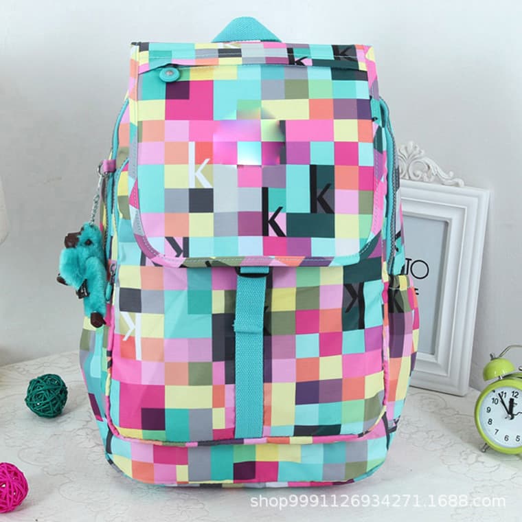 Big Sale Monkey Bag Large Backpack Computer School Bag Women's Bag Nylon Cloth Bag K15377