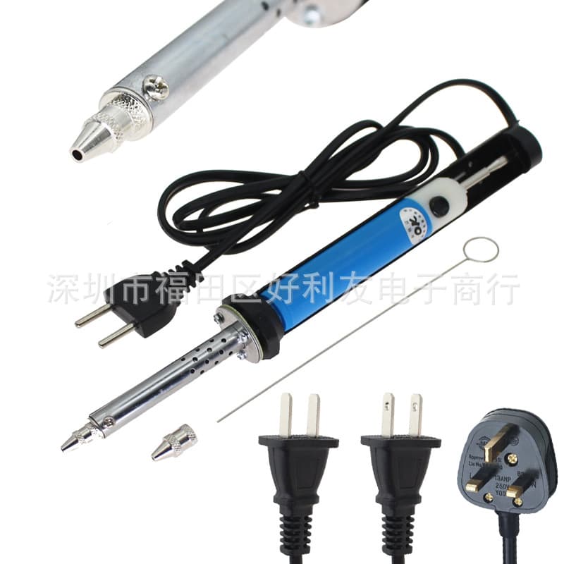 Wholesale 099 desoldering pump, model 842, electric heating desoldering pump, 110V 30W, soldering iron, desoldering gun, desoldering pump.