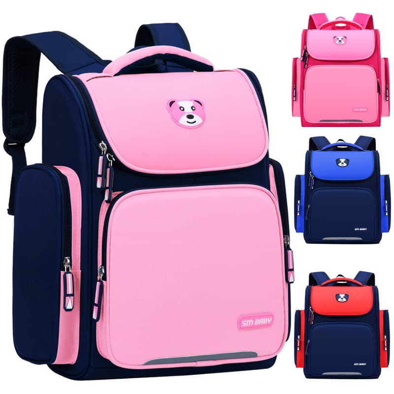 Children's schoolbags for primary school students, boys and girls, grades 1, 2, 3 to 5 and 6, Korean version 6-9-12 year old children's backpack