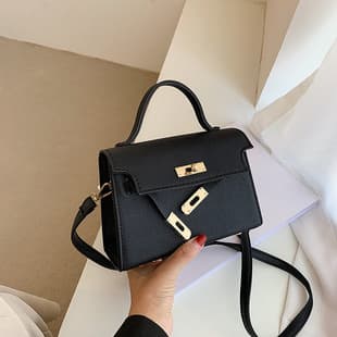 Autumn Winter New Small Bag Women's Bag 2020 New Trendy Fashion Versatile Mini Crossbody Bag Internet Celebrity Handheld Kelly Bag