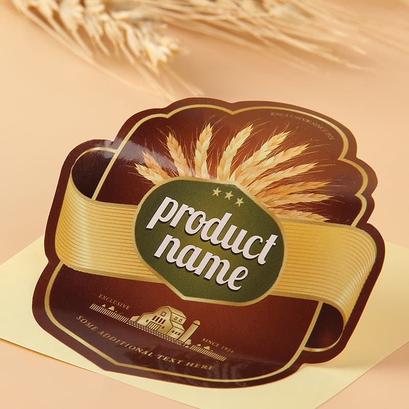 Sealing stickers, labels, self-adhesive labels, transfer stickers, logo crystal labels, transparent laser stickers