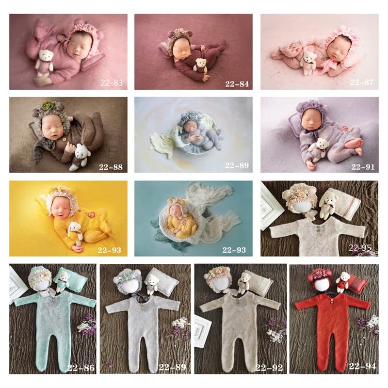 2020 New Children's Photography Clothes Baby Themed Clothing Props for Taking Photos of Newborns for One Hundred Days of Full Moon Photos