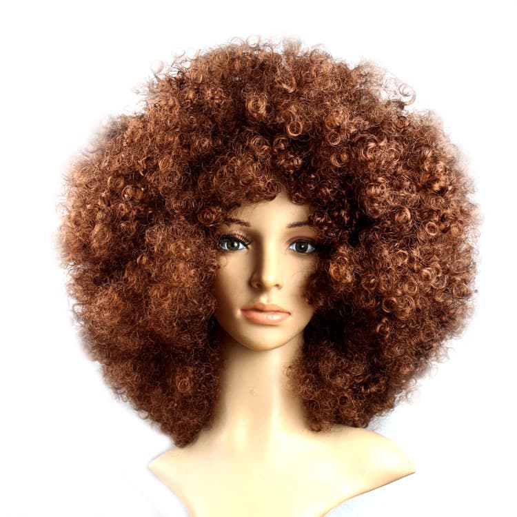 Cross-Border Afro Wig 200g Extra Large Afro Wig for Masquerade Party Clown Fan Wig Wholesale