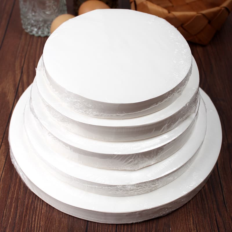 Silicone baking paper, pizza steaming paper, round oven barbecue paper, barbecue tin foil paper pad, paper cake oil-absorbing paper