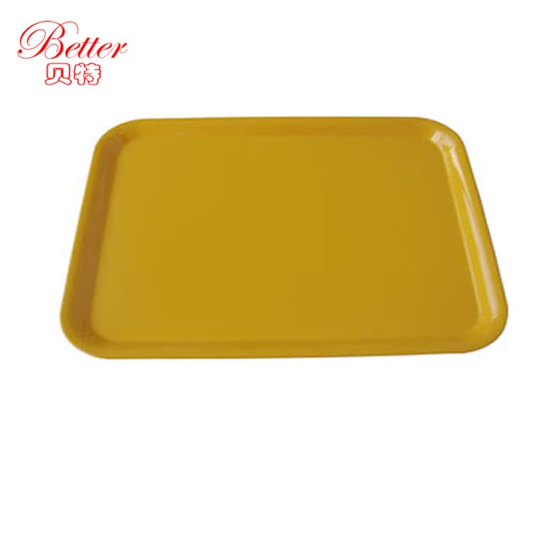 Wholesale Plastic PP Tray Square Fast Food Tray Plastic Beer Tray