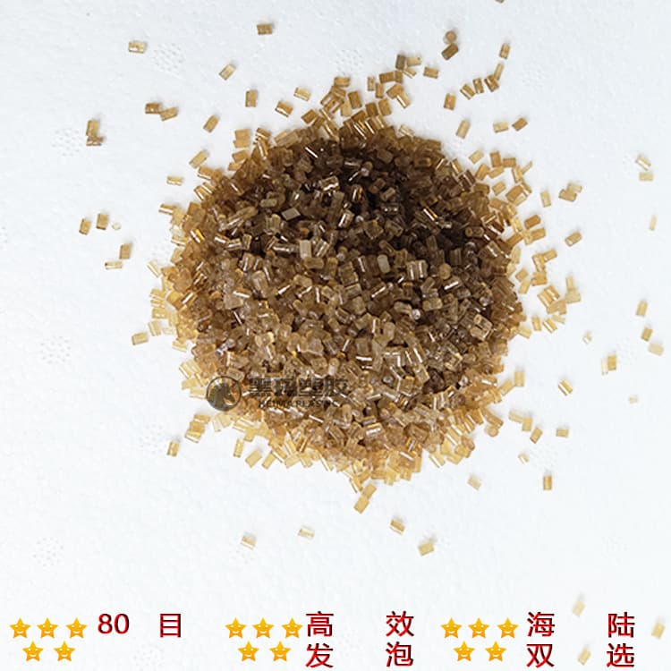 Disposable foam lunch box raw materials Heima plastic recycled EPS port box particles polystyrene particles