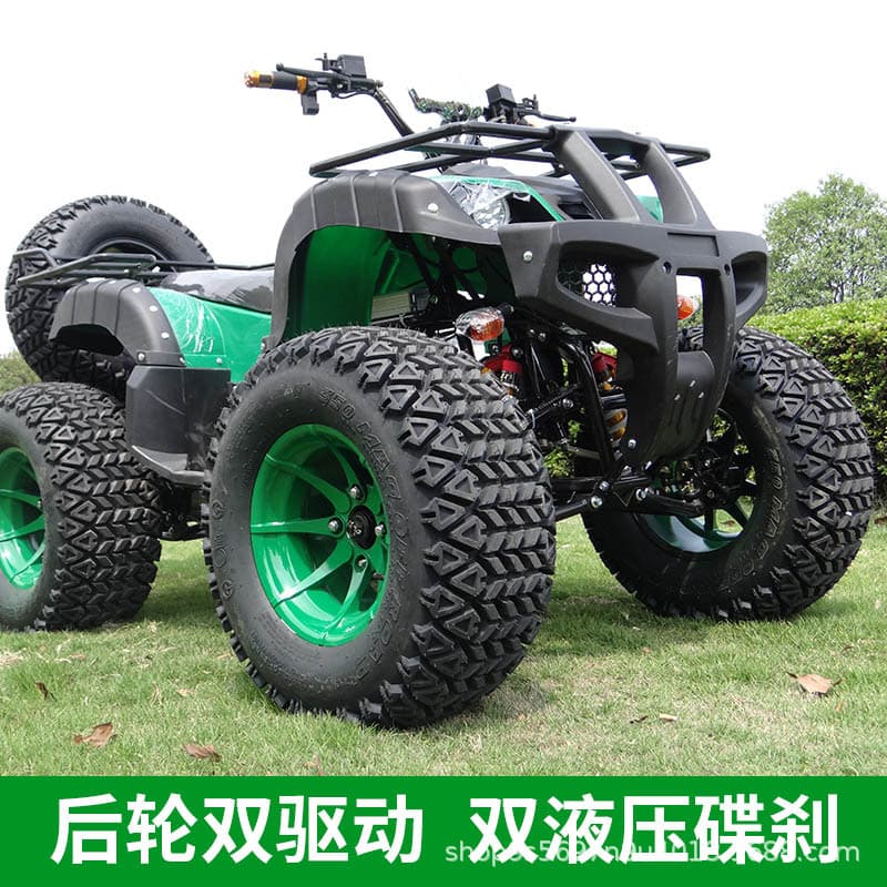 ATV Electric Beach Buggy Off-Road Motorcycle Sports Car All-Terrain Vehicle 125cc Four-Wheel Mountain Electric Motorcycle