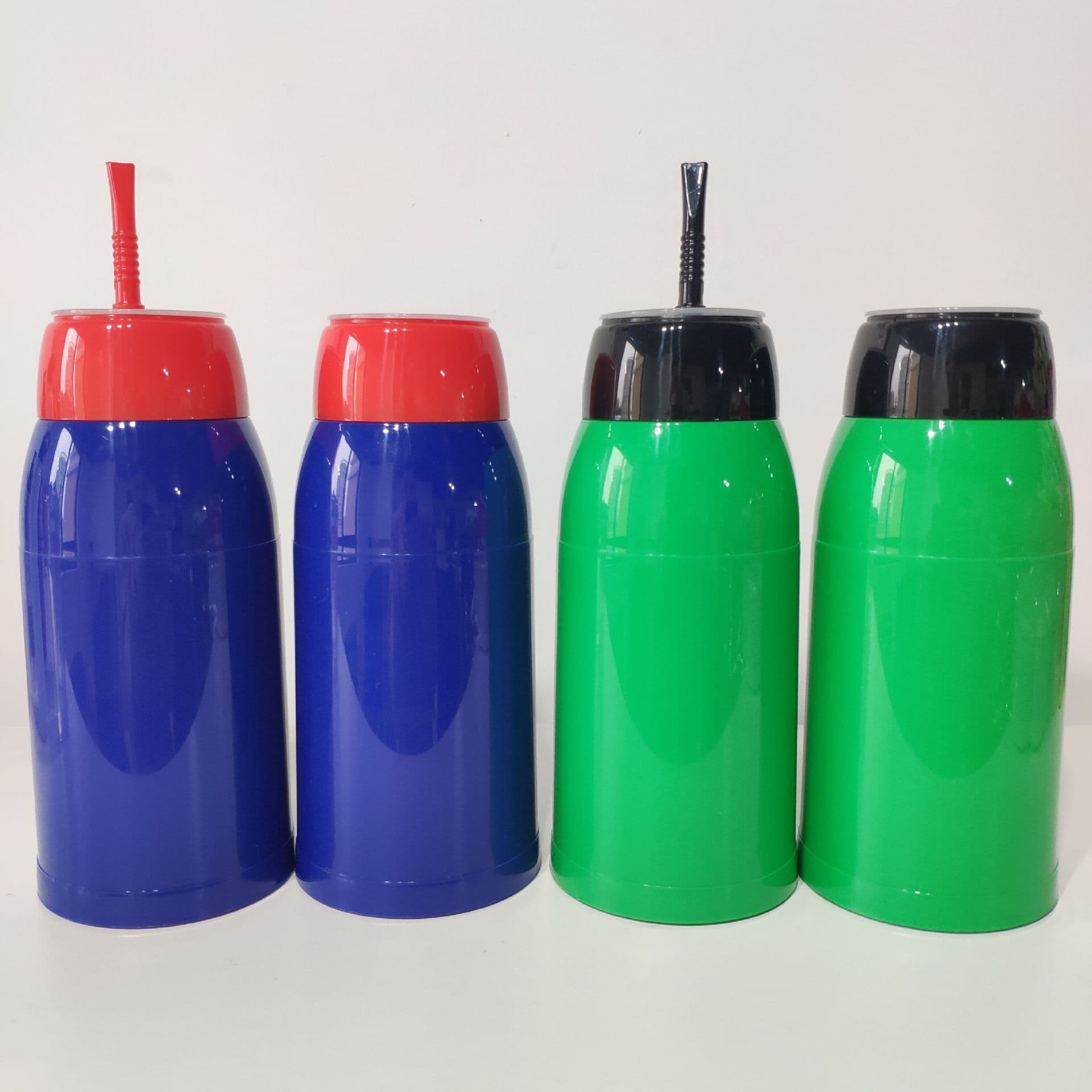 South America's best-selling double-layer plastic thermos cup Yerba mate cup 500ml straw cup