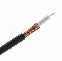 Black Coaxial Cable 75ohm RG6 Coaxial Cable, produced by Lin'an manufacturer