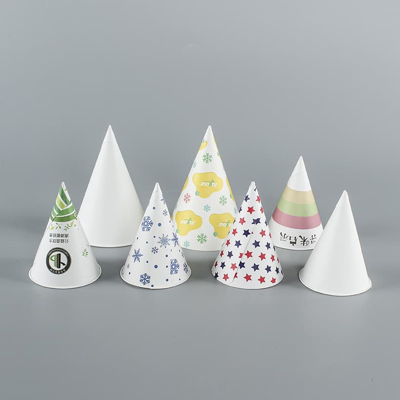 Custom 3.7oz Cone Bottom Paper Cups Foldable Paper Cups Airport Exclusive Paper Cups Disposable Shaved Ice Paper Cups
