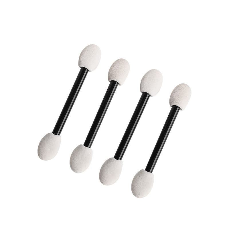 Factory Direct Supply Bag Double Head Eyeshadow Stick Disposable White Latex Eyeshadow Stick