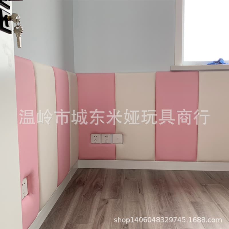 Children's Anti-Collision Soft Padding Mats for Kindergartens, Play Structures, Early Education Centers, Foam Wall Stickers, Soundproof Board Wainscoting