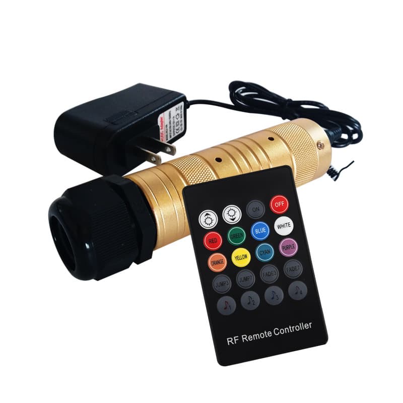 6W Mini LED Fiber Optic Light Source, Ceiling Decoration Starry Sky, Shooting Star Sky Ceiling, Car Fiber Optic Light Engine