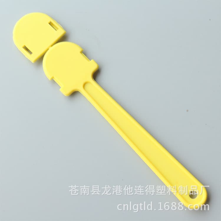 Factory Direct Supply New Material Medium Handle, Chinese Character-shaped Fan Handles, Card Handle Advertising Fan Handles