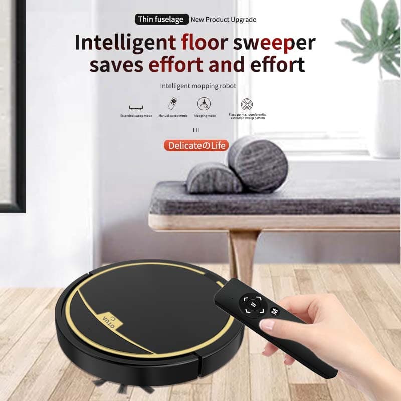Smart Remote-controlled Mini Sweeper Robot with Induction and Vacuum Functionality