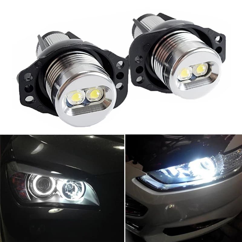 Compatible with BMW Angel Eye Fog Light E90 6W LED Specific Fog Light Cross-Border Hot Selling LED Fog Light Daytime Running Light