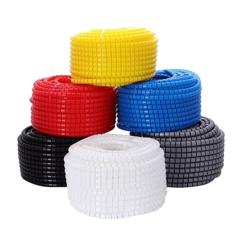 Computer Cable Management Wire Organizer Coiling Tube Protective Sleeve Wire Harness Concentrator Storage Winding Tube