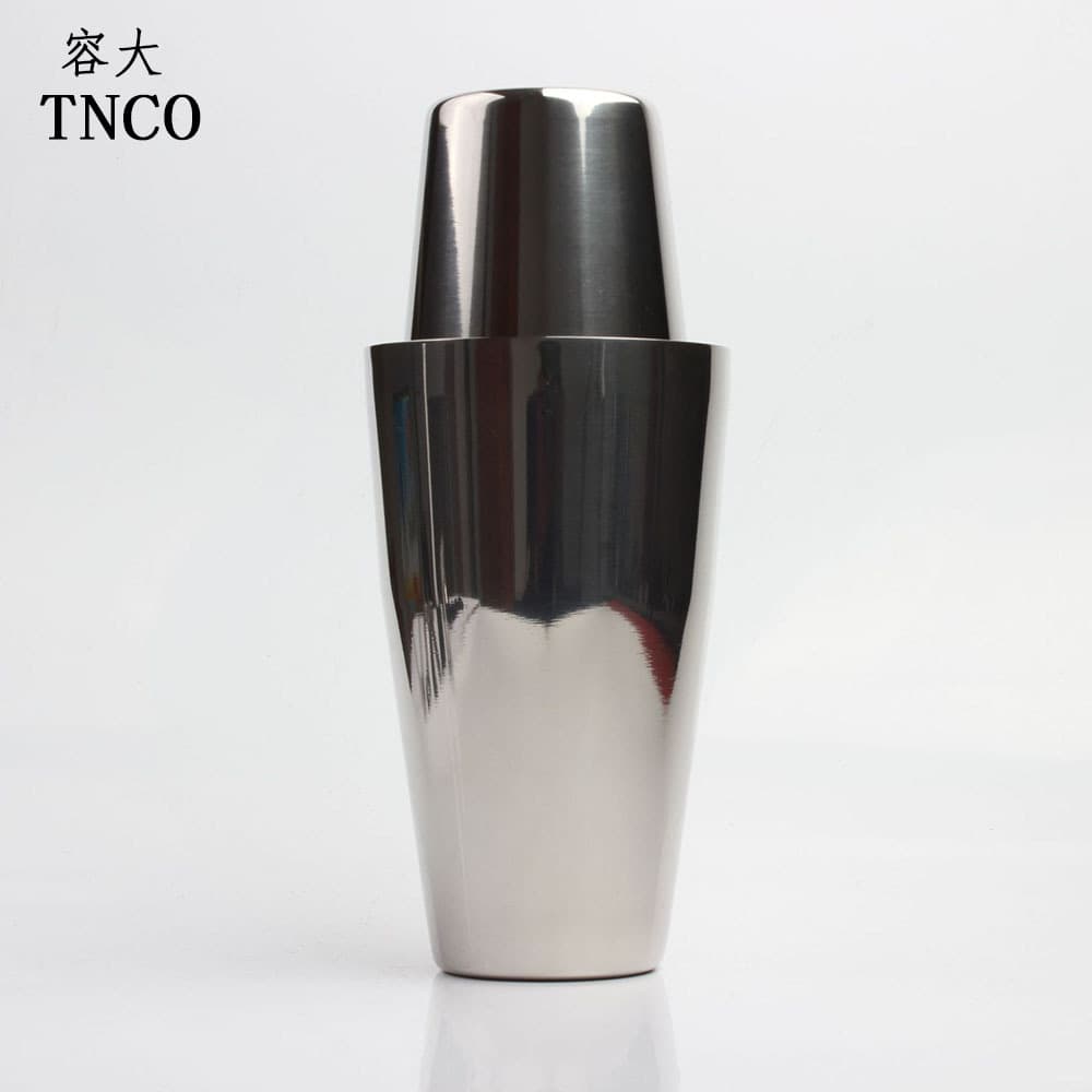 Cross-border Exclusive Bar Cocktail Tool Stainless Steel Boston Shaker Cocktail Mixer