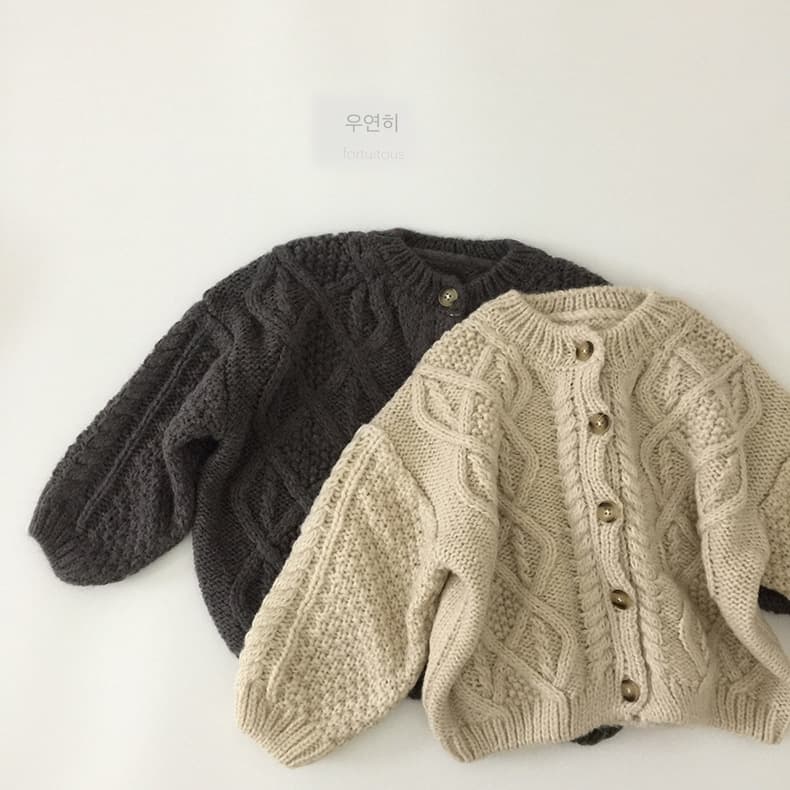 New Spring Style Artistic and Simple Air Conditioning Jacket for Toddlers and Young Children: Mohair Cardigan, Loose Fit, Long Sleeve, Sun Protection, Korean Style Children's Clothing