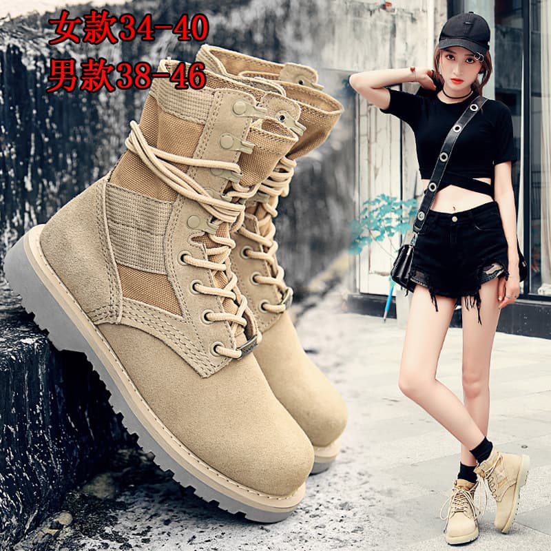 2026 New Spring Autumn Winter Fashionable Comfortable Women's Boots Combat Boots Desert Boots Work Shoes Martin Boots Outdoor Boots
