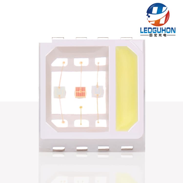 SMD 5054 RGBW 4-in-1 Full Color LED Chip for RGBW Stage Entertainment and Landscape Lighting LED