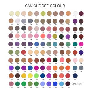 Cross-border single-color eyeshadow 117 colors cosmetic eyeshadow pearlescent matte eyeshadow can be paired with a palette