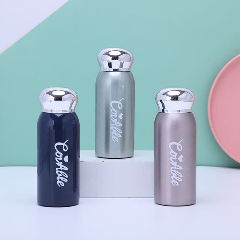Direct Sales Cross-Border Hot-Seller Fashion Goddess Pocket Cup, 304 Electroplated Stainless Steel Mini Insulated Cup, Drop Shipping Available