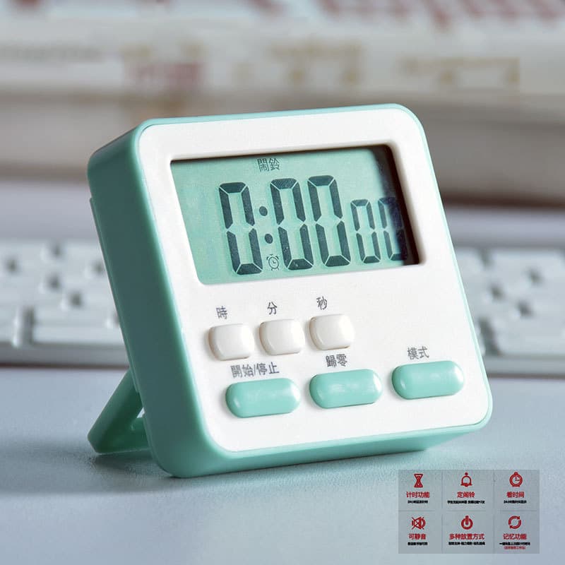 Kitchen Timer For Daily Use - Digital Timer Large Display Magnetic Backing