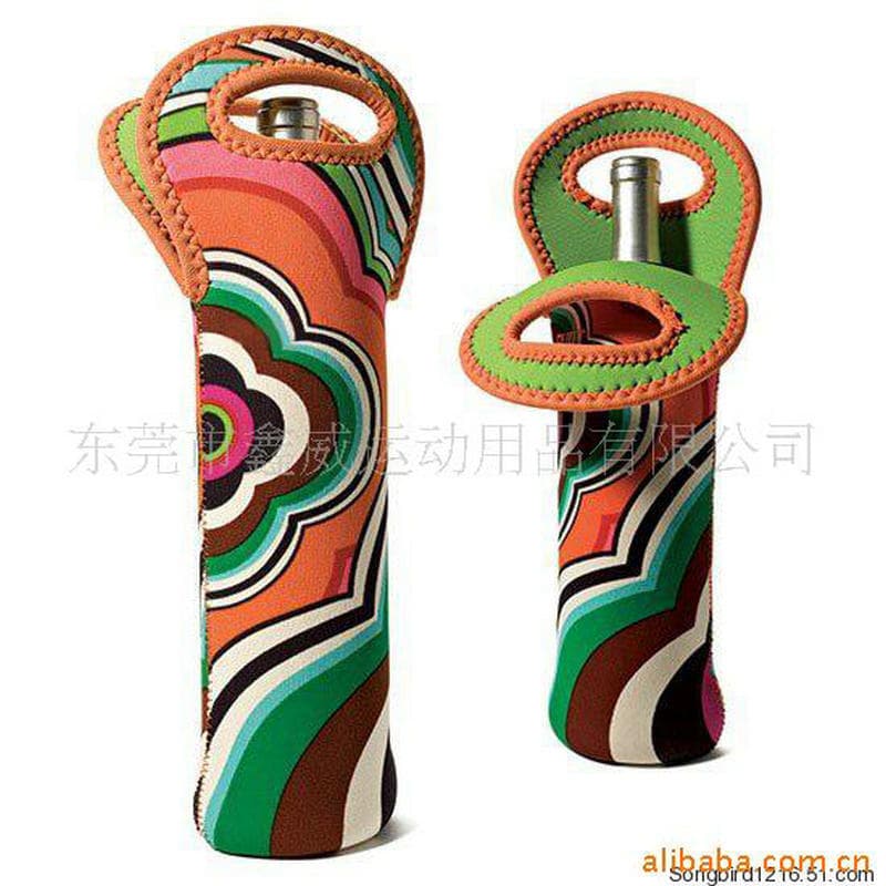 Manufacturer production custom neoprene bottle sleeves, beer bottle sleeves, shock-absorbing, pressure-resistant processing and customization