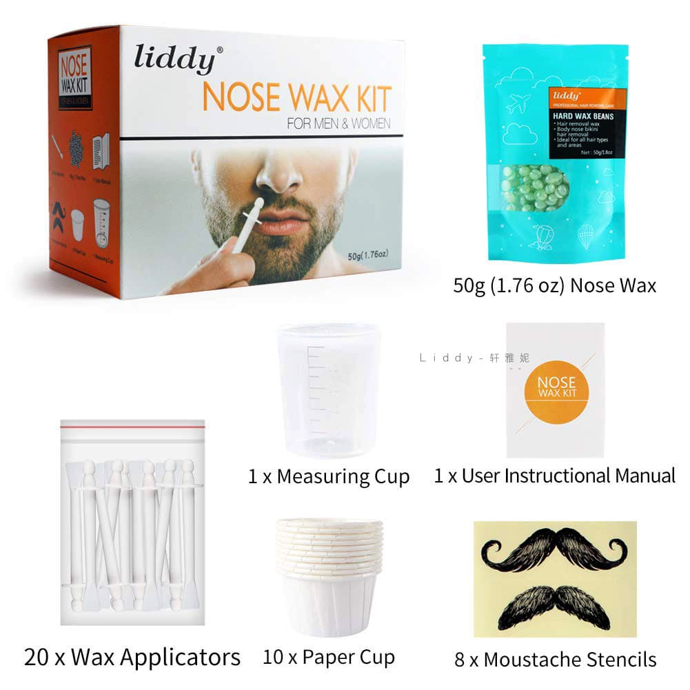 Amazon Hot Selling Nose Waxing Kit Nose Hair Removal Nose Wax Kit