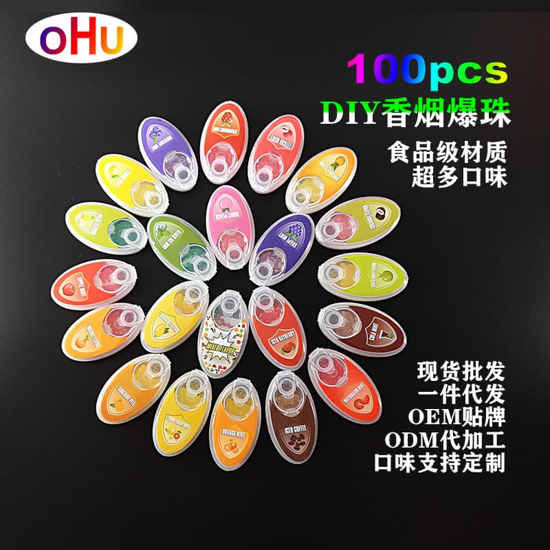 High Quality DIY Beaded Cigarettes For Men Women Multi-flavor Cigarette Mouthpiece Filter Smoking Accessories