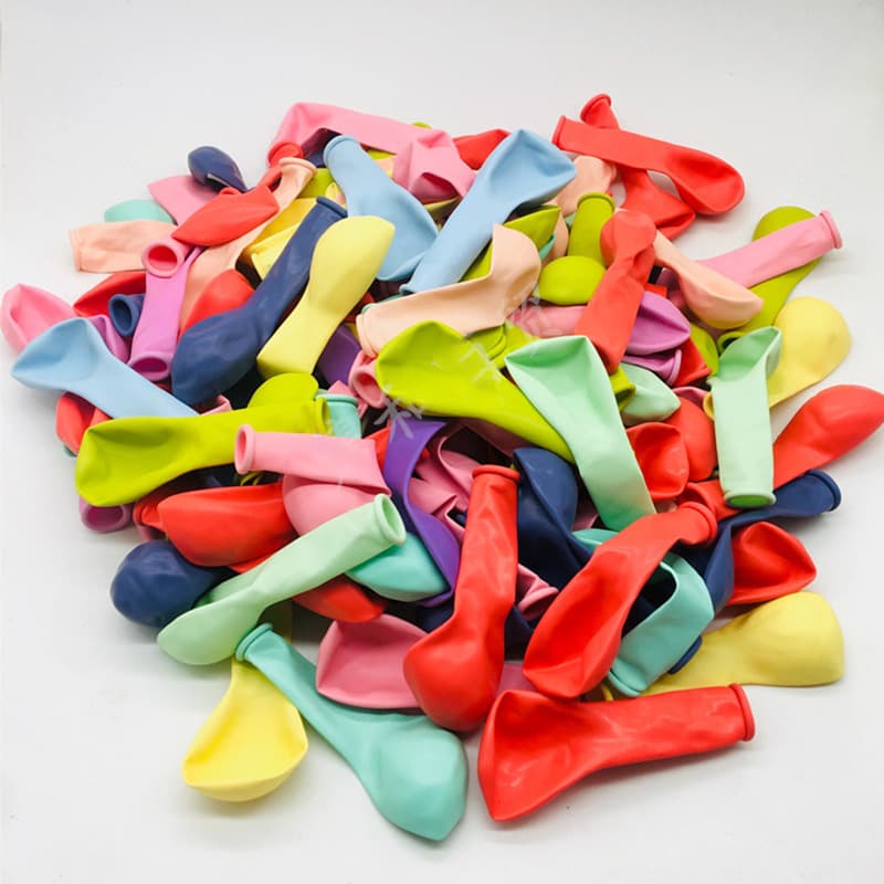 New 5-inch Matte Balloon for Wedding Room Decoration, Children's First Birthday Party, Matte Latex Balloon