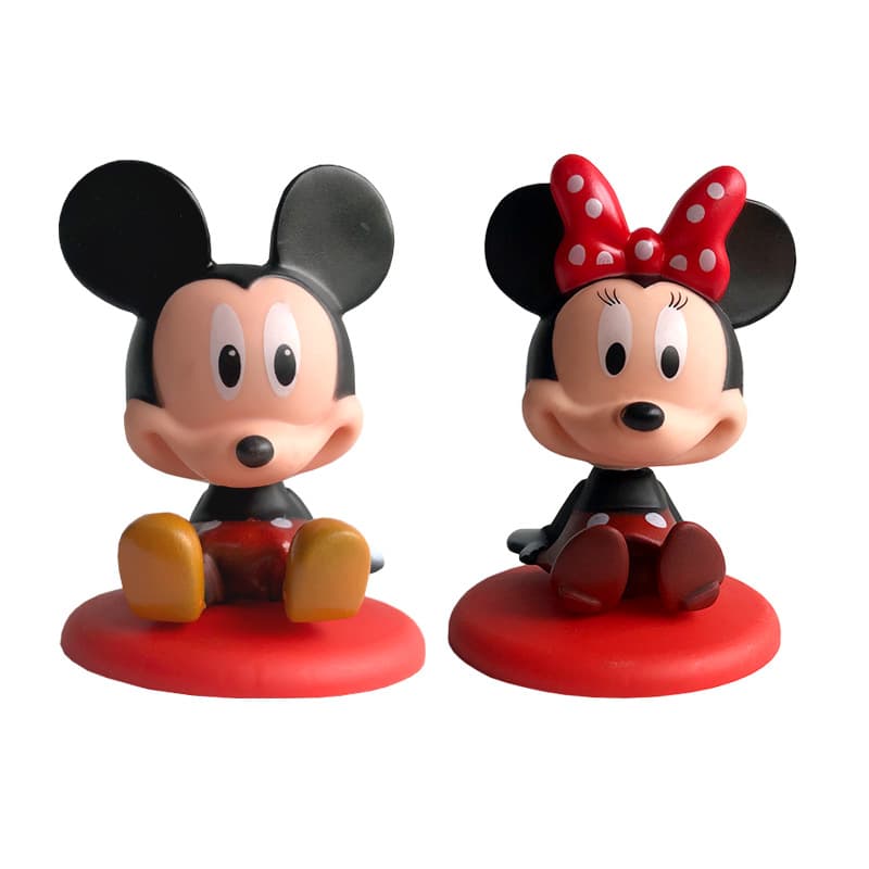 Children's Year of the Rat Cake Zodiac Rat Baby Full Moon 100th Birthday Decoration Mickey and Minnie Mouse Ornaments and Toys