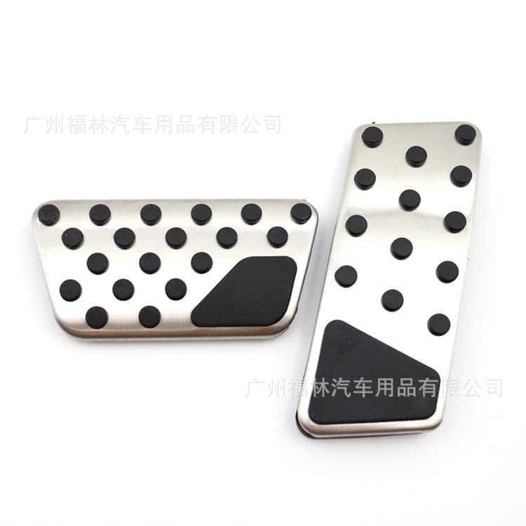 Suitable for JEEP 08-17 Wrangler Original Stainless Steel Accelerator Pedal Non-Slip Foot Pedal