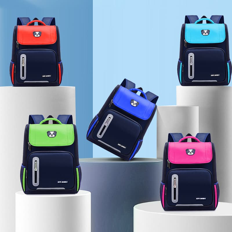 Children's Backpacks For Primary School Students Boys Girls Training Ages 6-12 Double Shoulder Space Packs