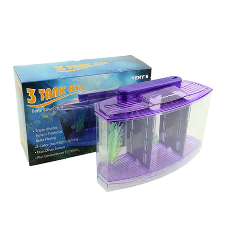 Mini Goldfish Tank Small Aquarium LED Acrylic Crystal Shrimp Tank Fish Seedling Hatching Bucket Fish Box Incubator