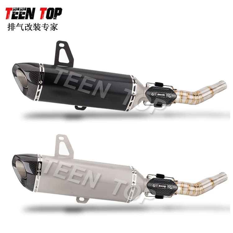 Suitable for Vespa scooter exhaust modification, Piaggio Vespa GTS300 Scorpion exhaust pipe modification